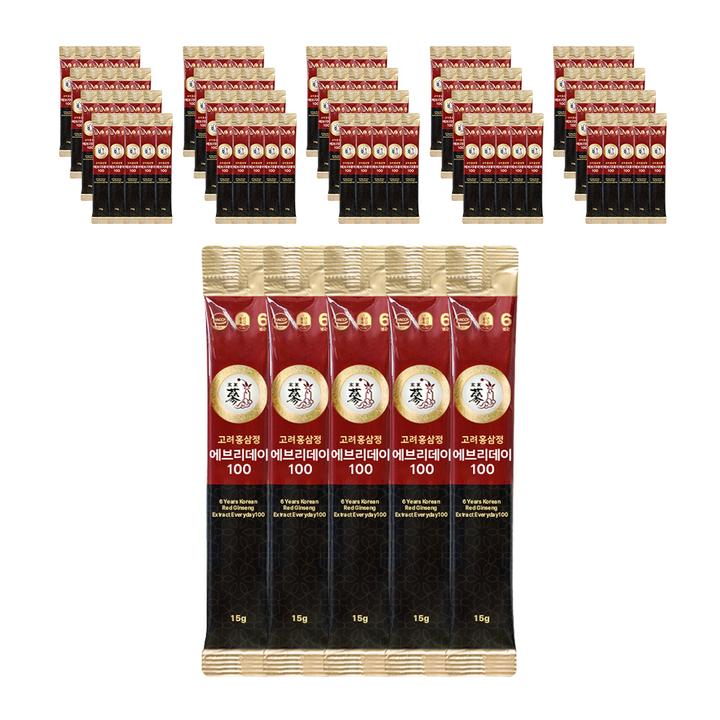 풍년보감 6년근 고려홍삼정 에브리데이100, 15g, 300포