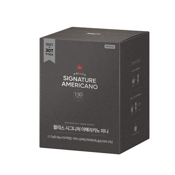할리스 시그니처 아메리카노 미니(다크), 0.9g, 130개, 2팩