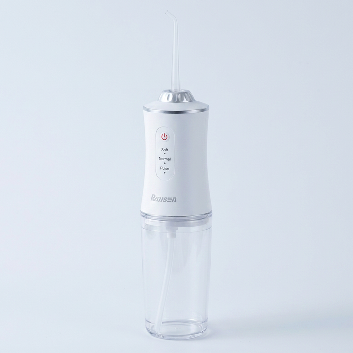 란센 휴대용 구강 세정기, HL18650, 화이트, 1개